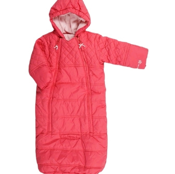 6/9 MONTHS MEXX Warm Fleece Lined Winter Bunting Bag EUC  - Picture 4 of 8